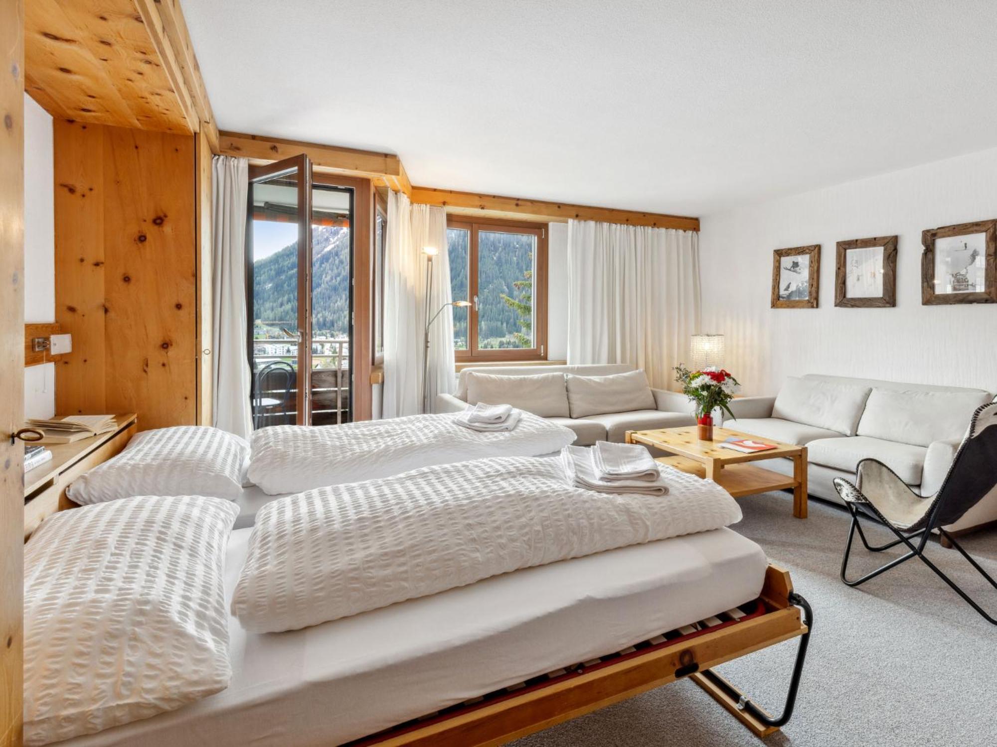 Apartment Guardaval - Utoring-44 Davos Exteriör bild