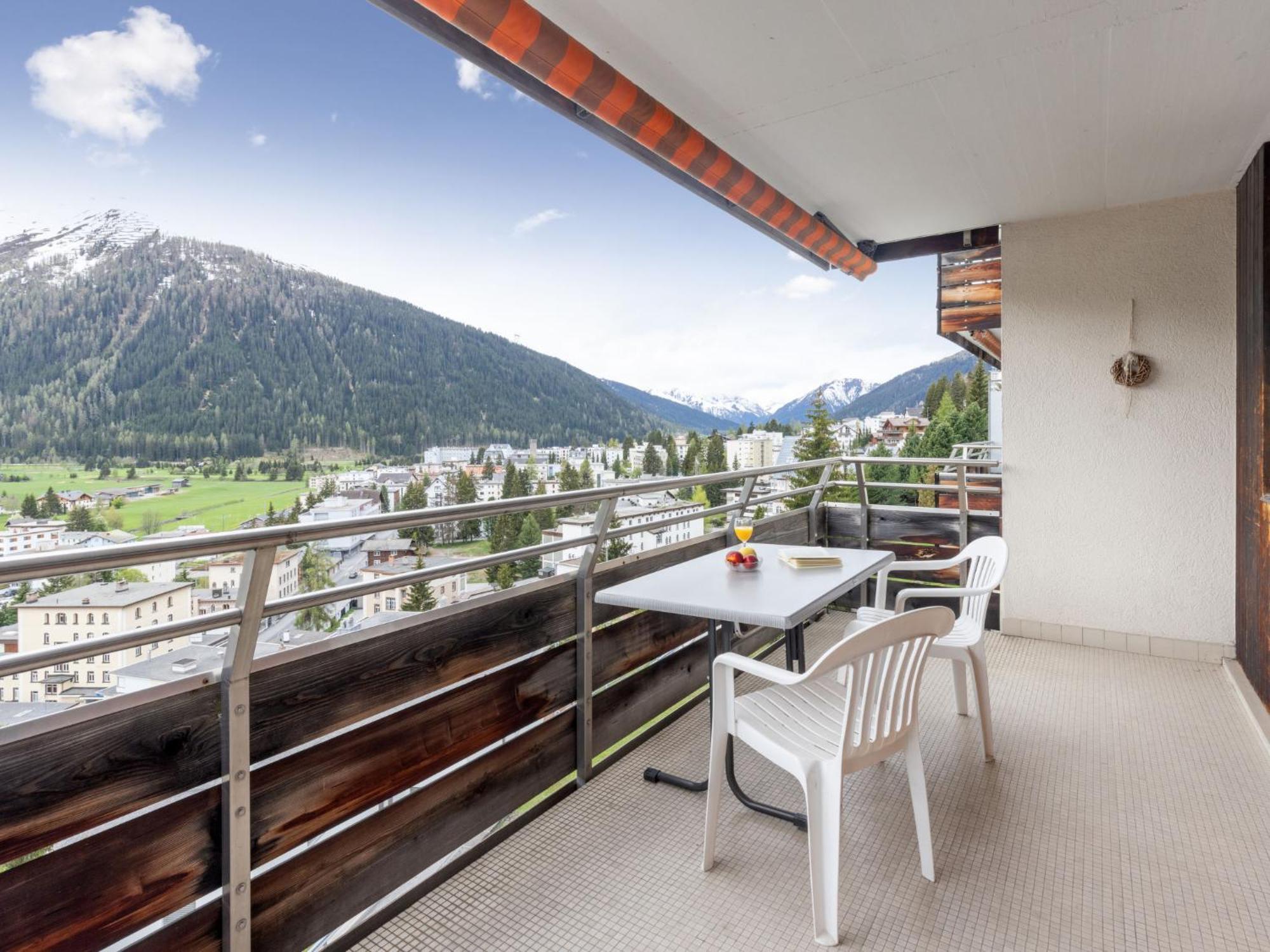 Apartment Guardaval - Utoring-44 Davos Exteriör bild