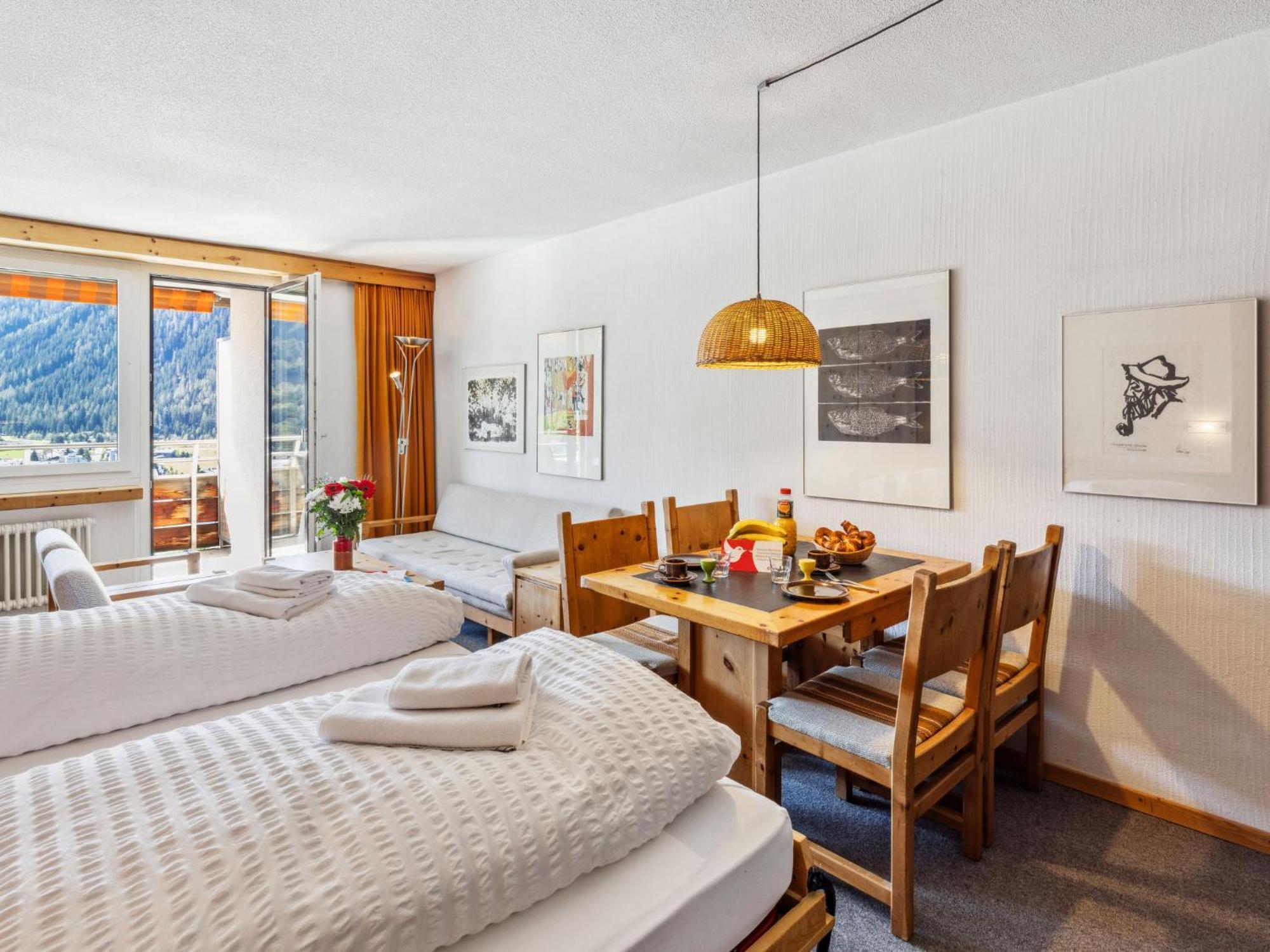 Apartment Guardaval - Utoring-44 Davos Exteriör bild