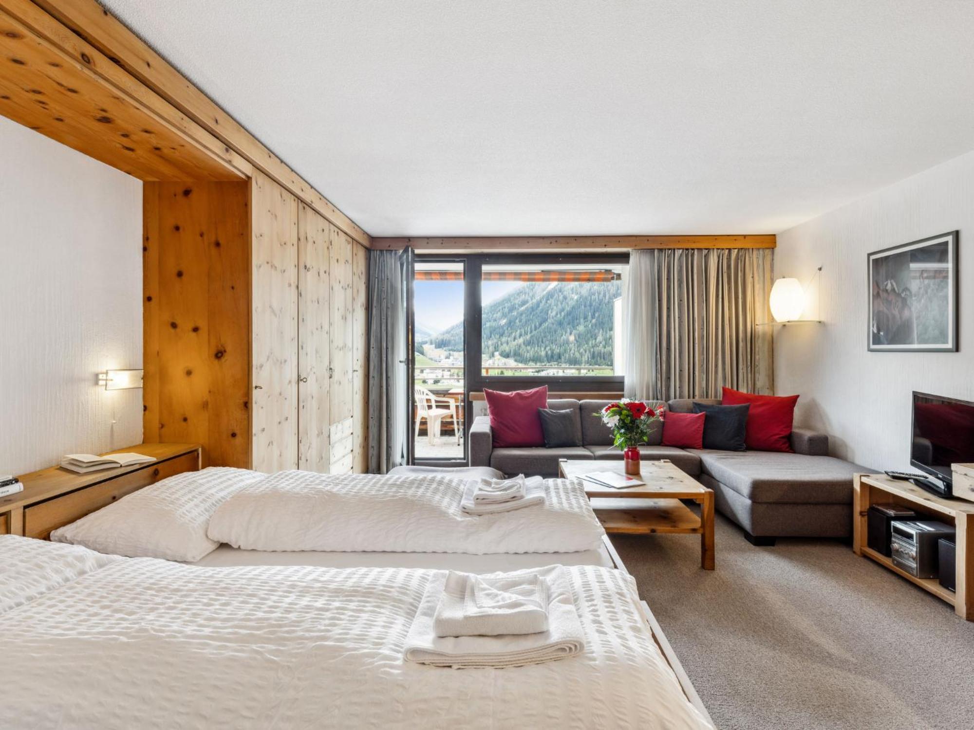 Apartment Guardaval - Utoring-44 Davos Exteriör bild
