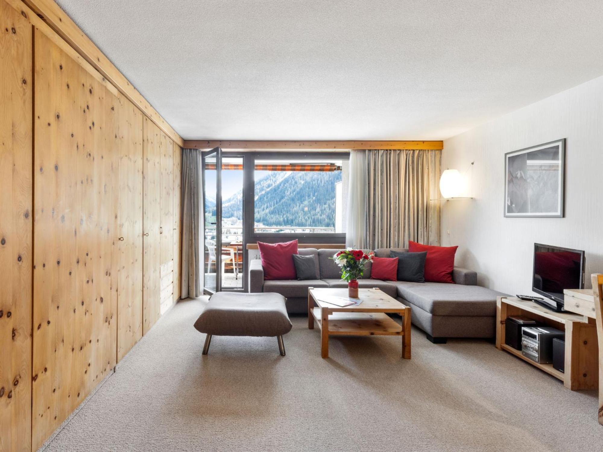Apartment Guardaval - Utoring-44 Davos Exteriör bild