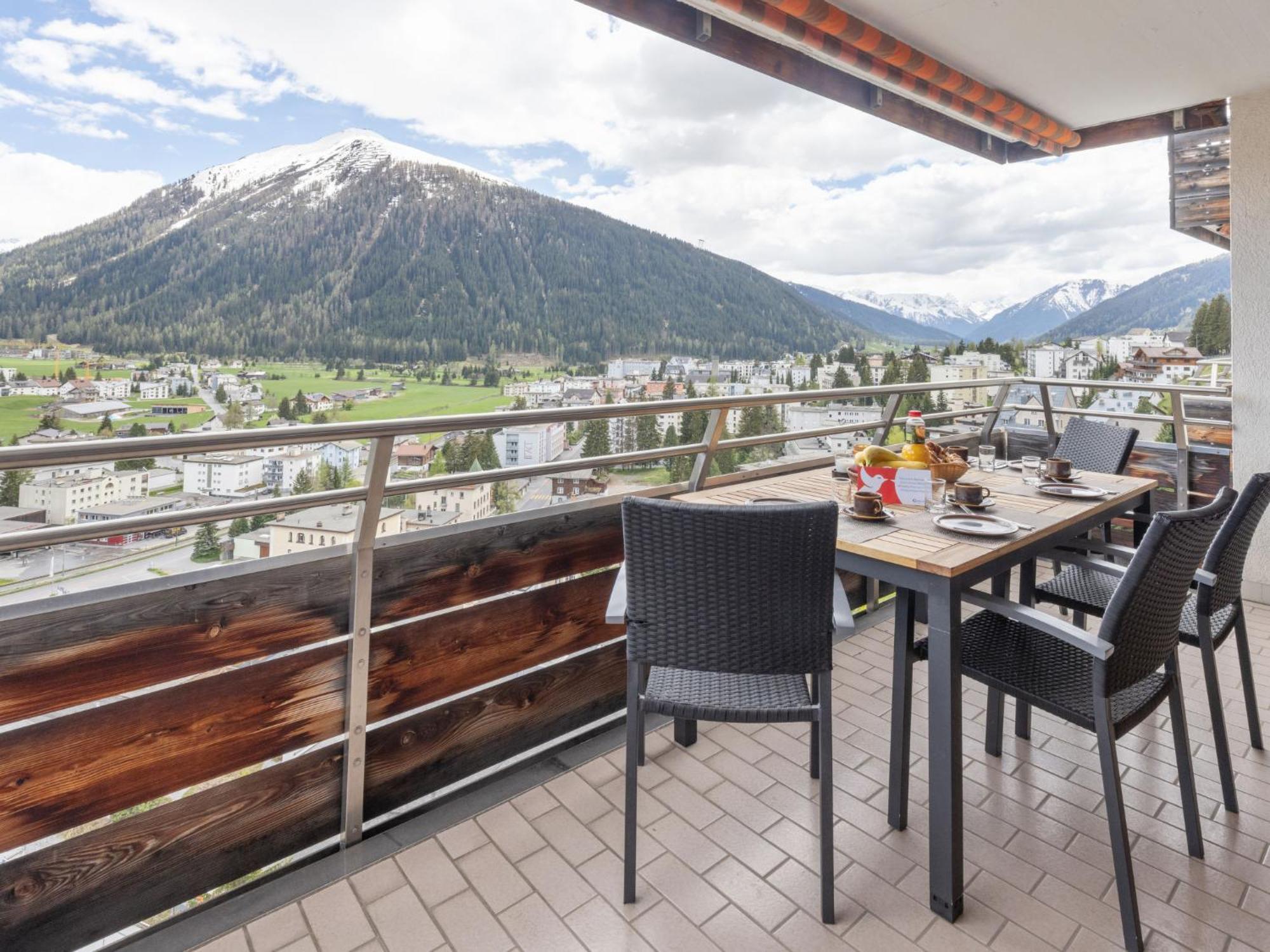 Apartment Guardaval - Utoring-44 Davos Exteriör bild